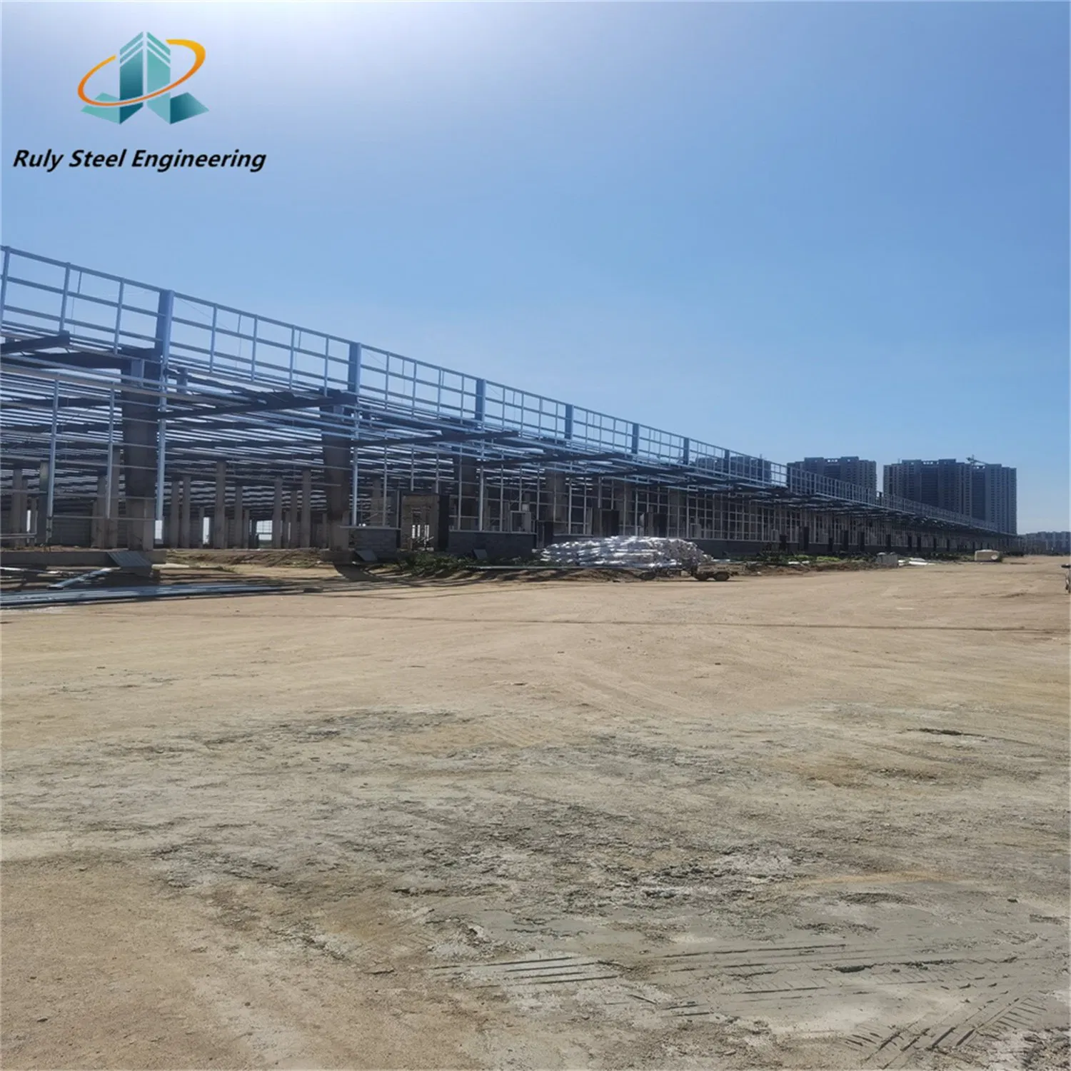 Prefabricated Steel Structures Building Workshop with Excellent Seismic Resistance