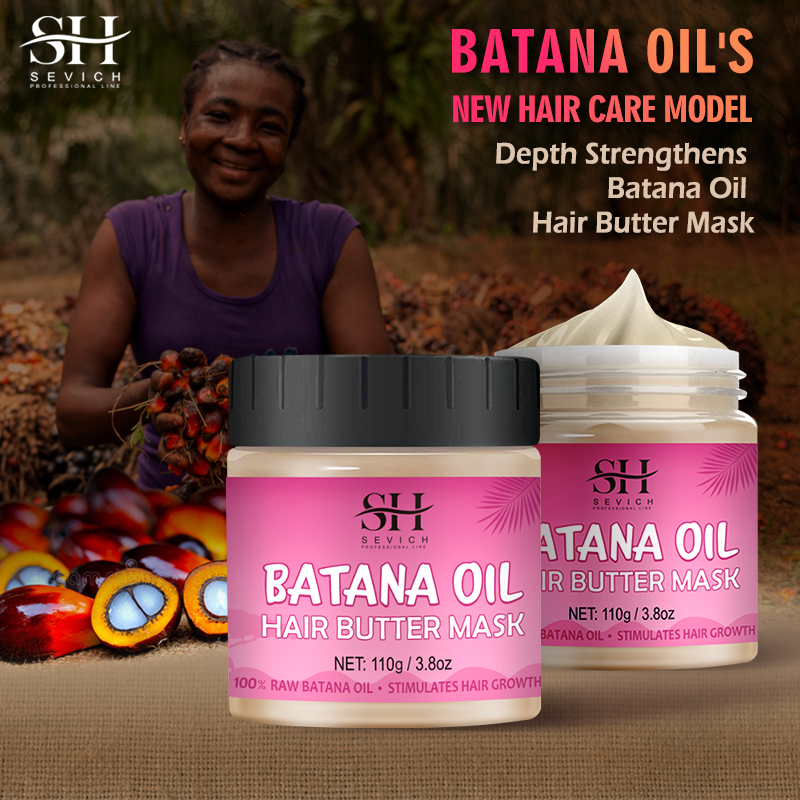 Private Label Batana Oil Organic Moisturizing Batana Hair Butter Mask