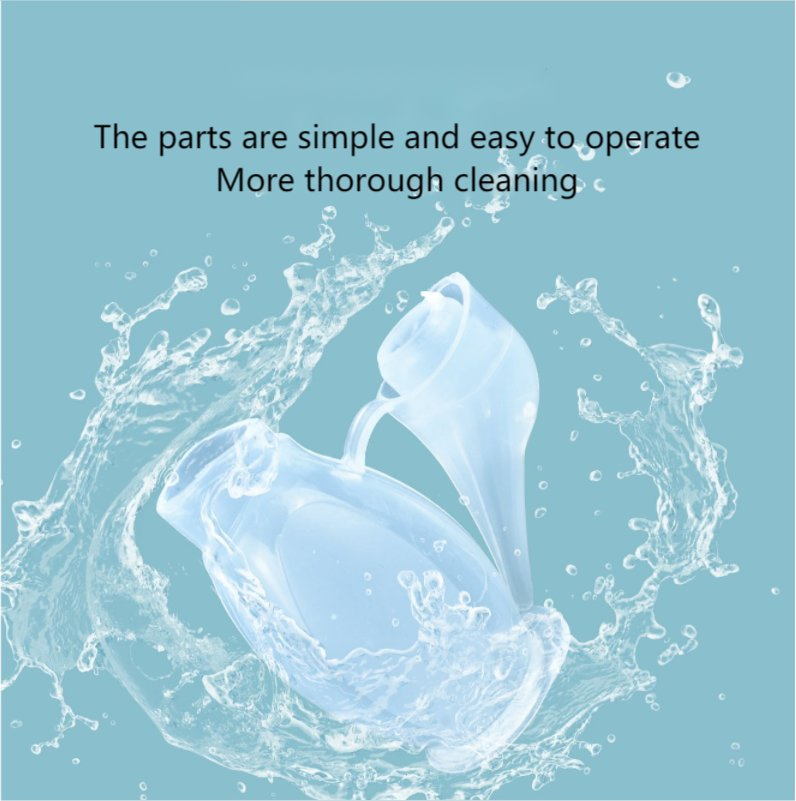 New Style Supplier Natural Silicone Soft Material Baby Nose Cleaner Aspirator Nasal