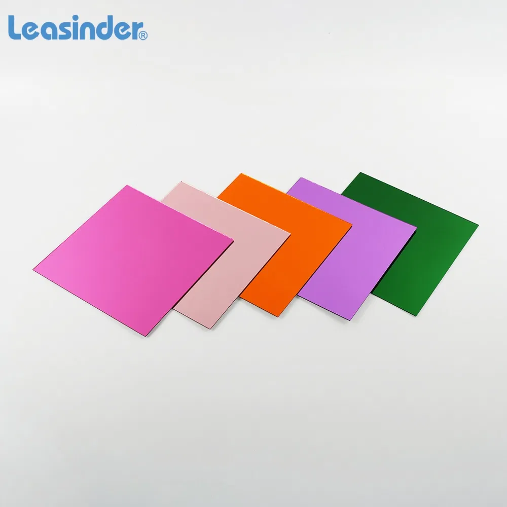 Leasinder Online Shopping Durable Acrylic Mirror Sheet for Advertising Building Materials
