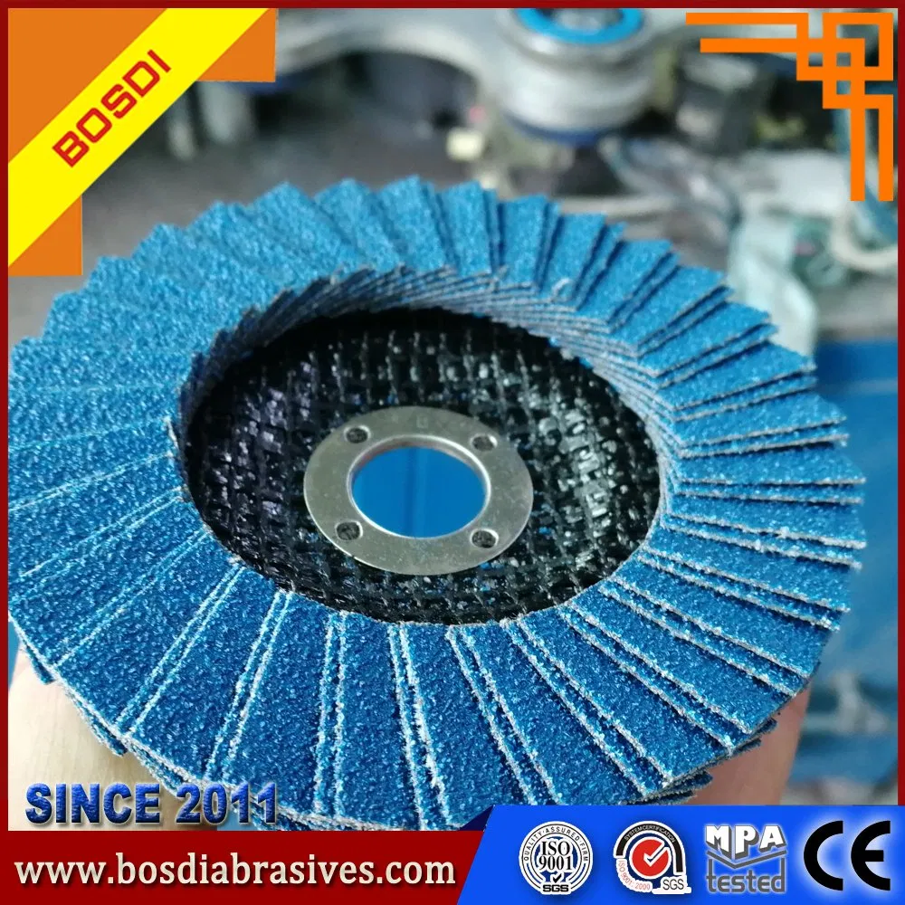4.5'' Flap Disc, Abrasive Coated Flap Disc/Disk Polishing Grinding Metal and Flap Stainless Steel Surface