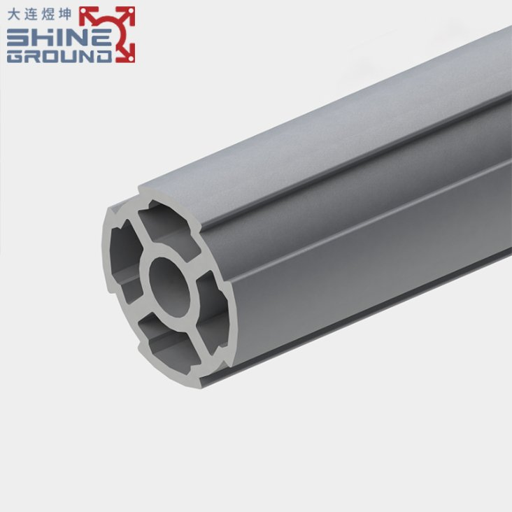 Extrusion Rack Aluminium Profile Pipe & Joint System for Material Rack