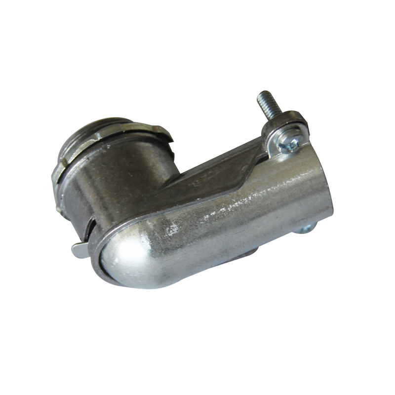 90 Degree Squeeze Connector Zinc