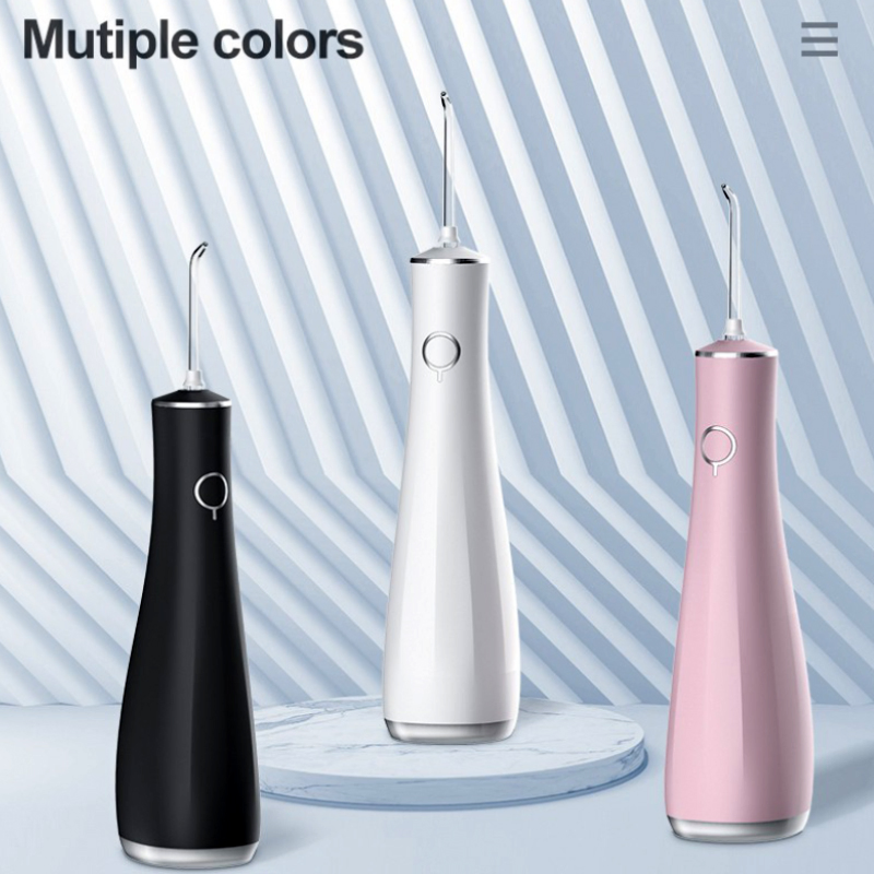 OEM&ODM 230ml with New Oral Irrigator Dental Cleaning Whitening Ipx7 Waterproof 3modes Water Flosser & Power Flosser