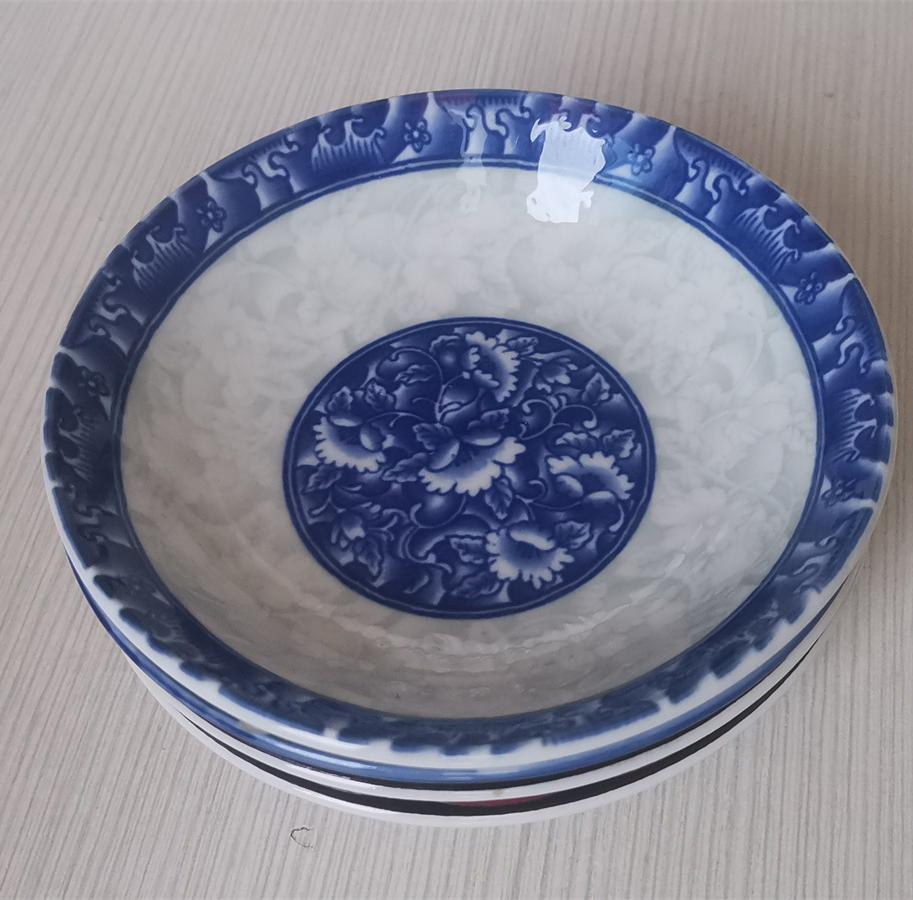 4.25"Saucer Soup Plate Pad Printing 1 Porcelware Hotelware Ceramic Tableware