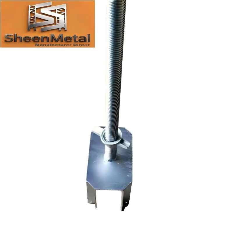 Galvanized Scaffolding Accessories Screw U Head Jack Scaffolding Jack Base