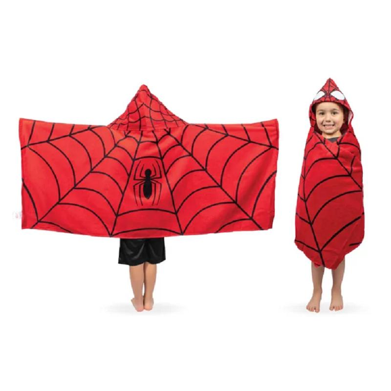 Spider-Man Kids Bamboo Hooded Towel