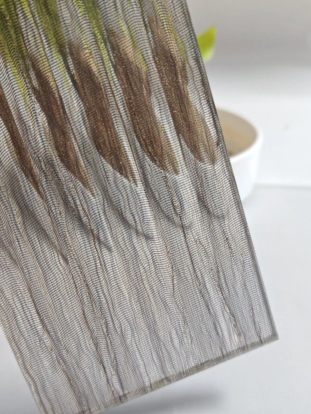 Eco-Friendly Peaceful Cast Patterned Glass Tabletop Glass Laminated Glass