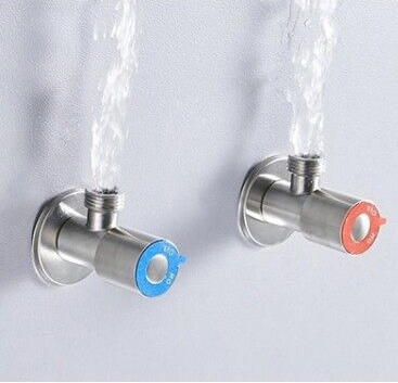 Bathroom Accessories Stainless Steel 304 Sanitary Ware Pipe Fittings Stop Angle Valve