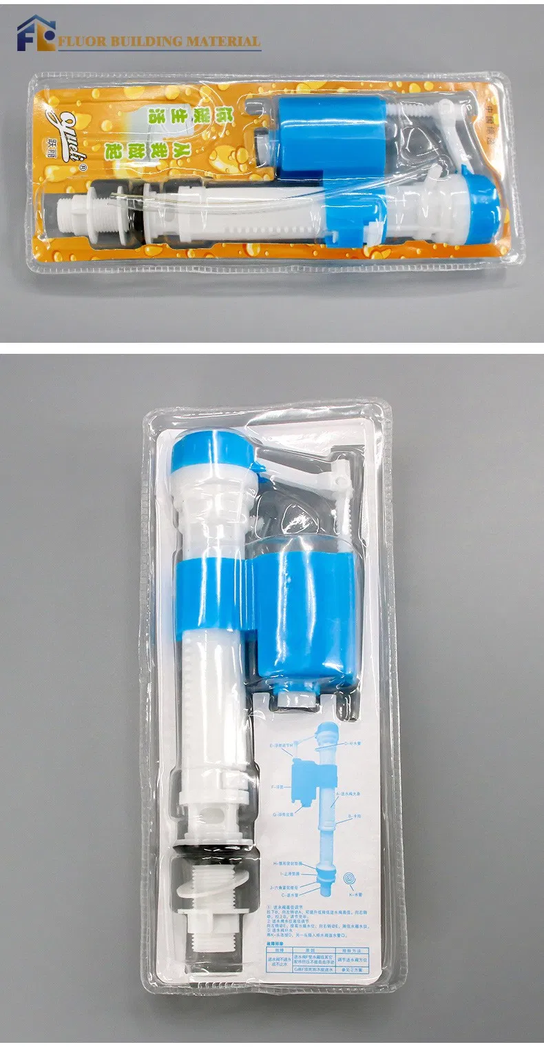 Fluor Water Injection Inlet Flush Valve Toilet Tank Accessories