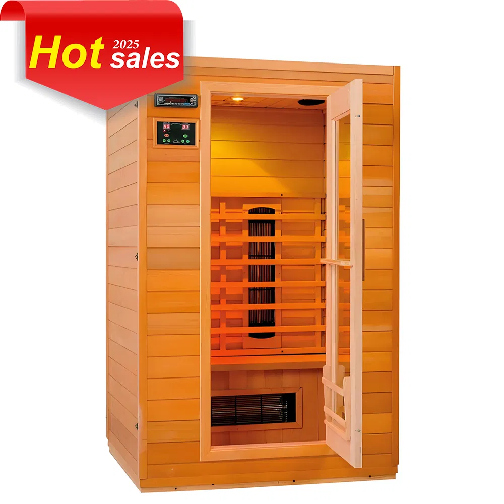 Popular Sauna Room Indoor Infrared Sauna Room Far Infrared Sauna Red Light Combination Sauna with Carbon Panel