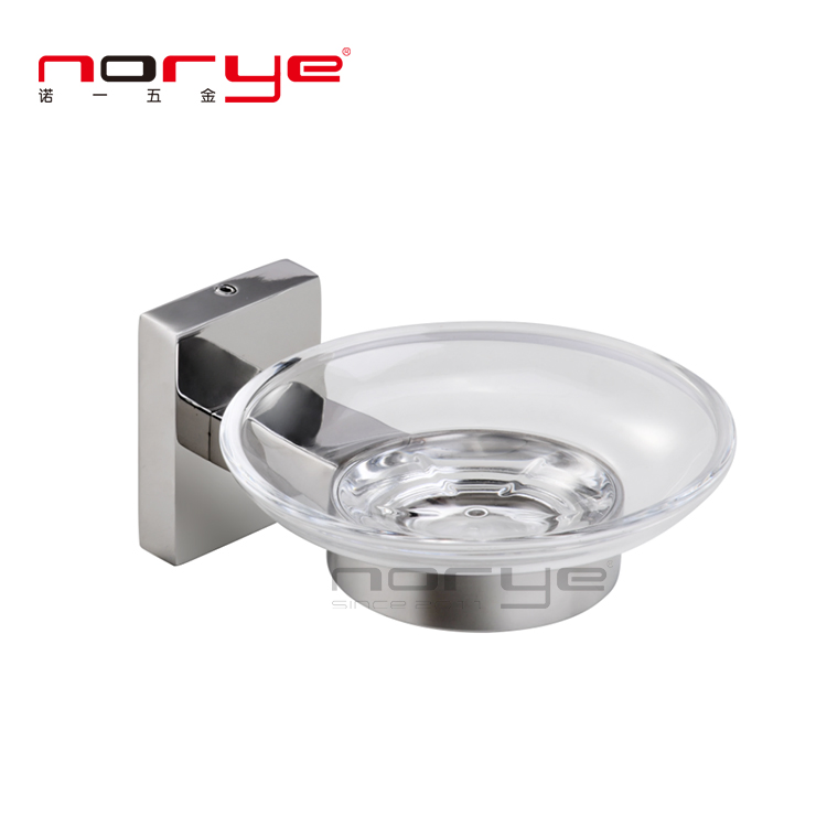 Мыльница для ванной настенная из нержавеющей стали