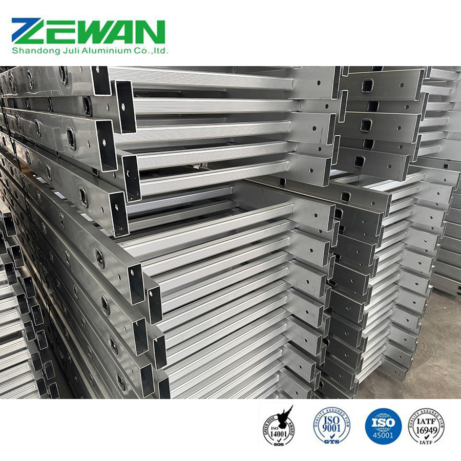 Folding Aluminum Multi-Purpose Ladder Manufacturer Safety Fixed Aluminum Straight Step Ladder