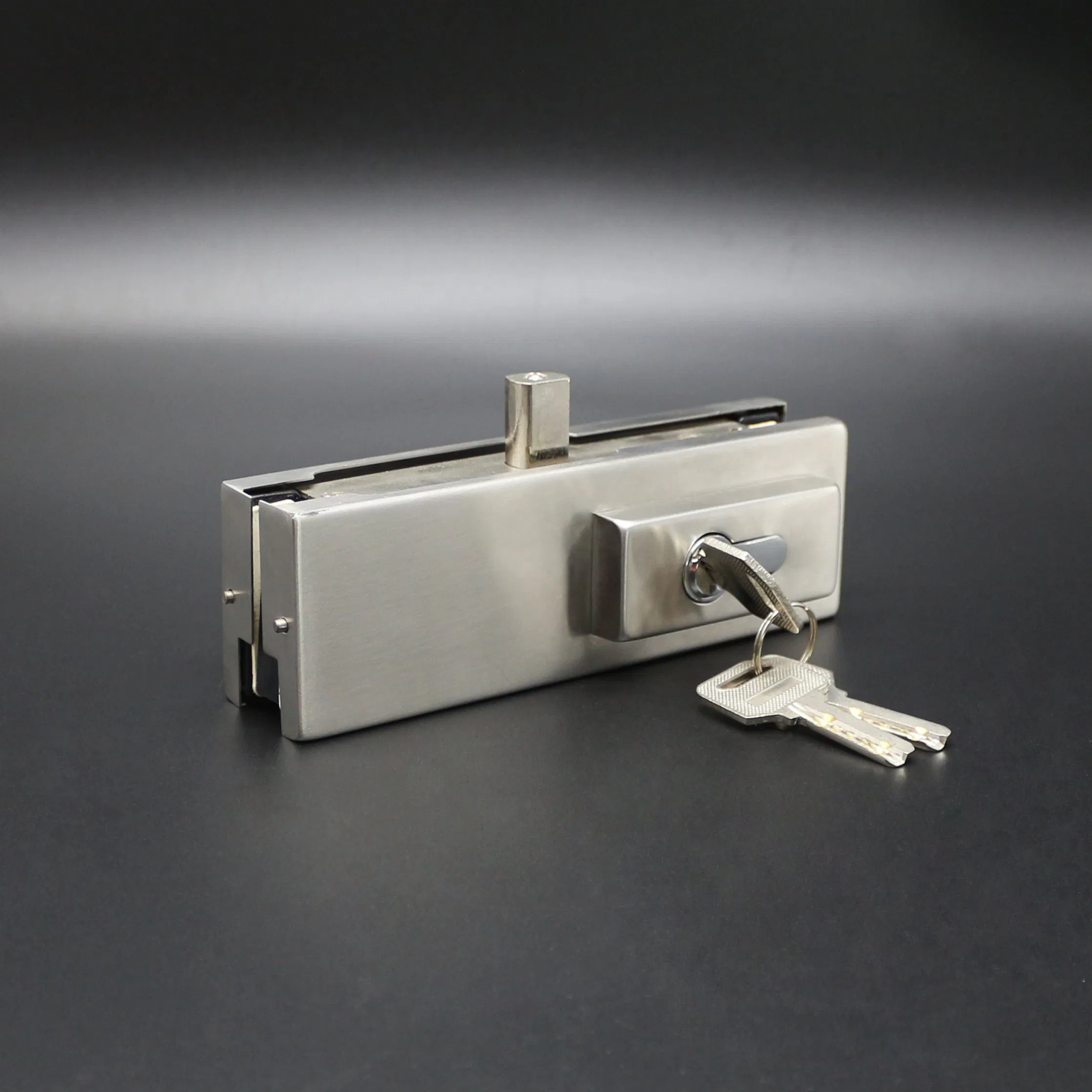 Office Glass Door Bottom Lock Patch Fitting