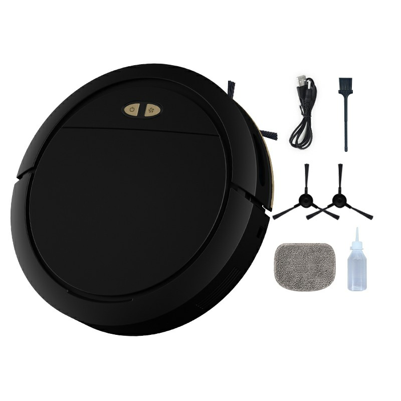 Ob16se 3000PA Robotic Vacuum Cleaner Smart Mapping Cleaner for Pet Hair, Carpet - Black