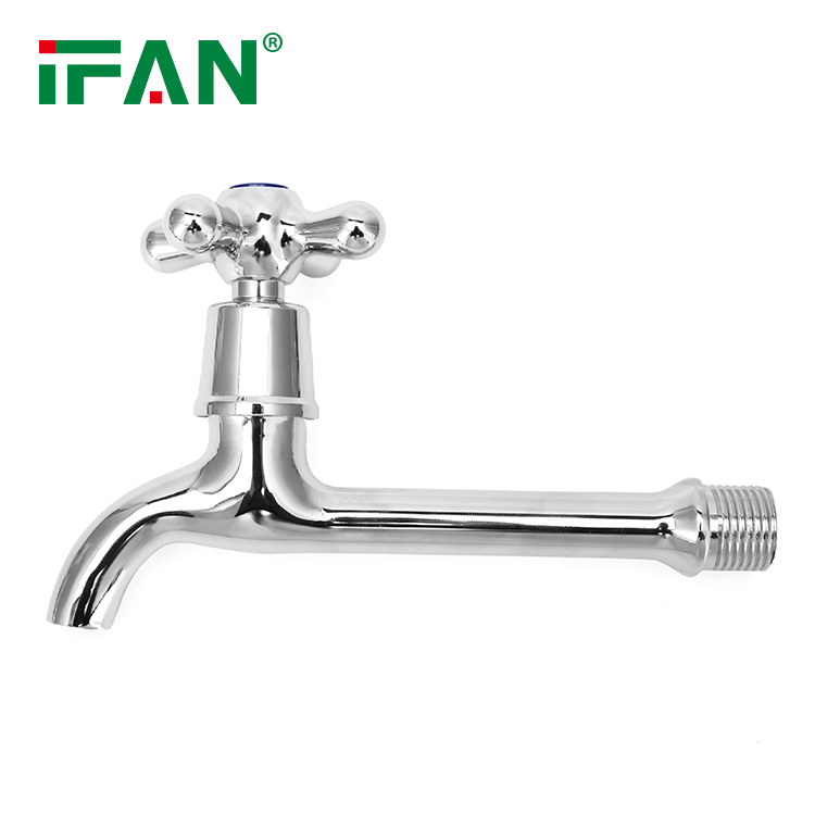 Кран водопроводный Ifan 1/2'' с пластиковым покрытием