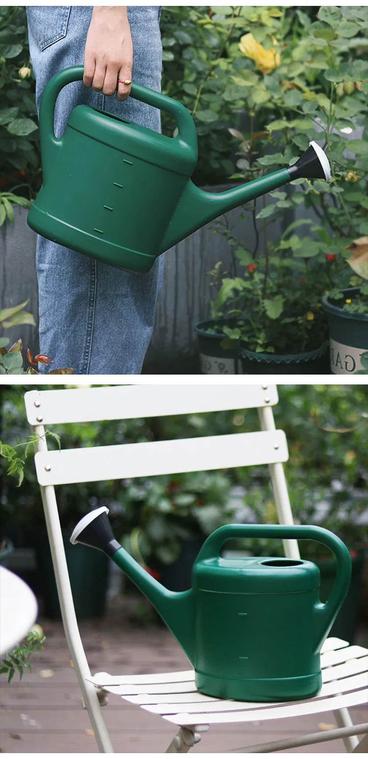 Plastic 5L Home Portable Plant Water Cans Plastic Watering Can