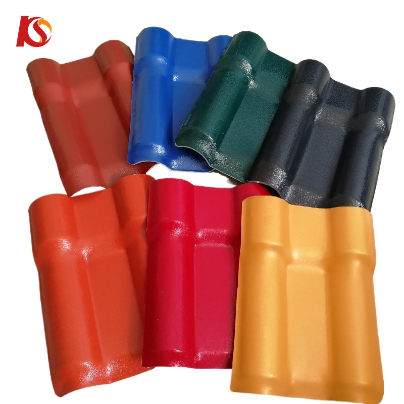 Impact Resistance Spanish Style PVC Roofing/Roof Tile/Sheet
