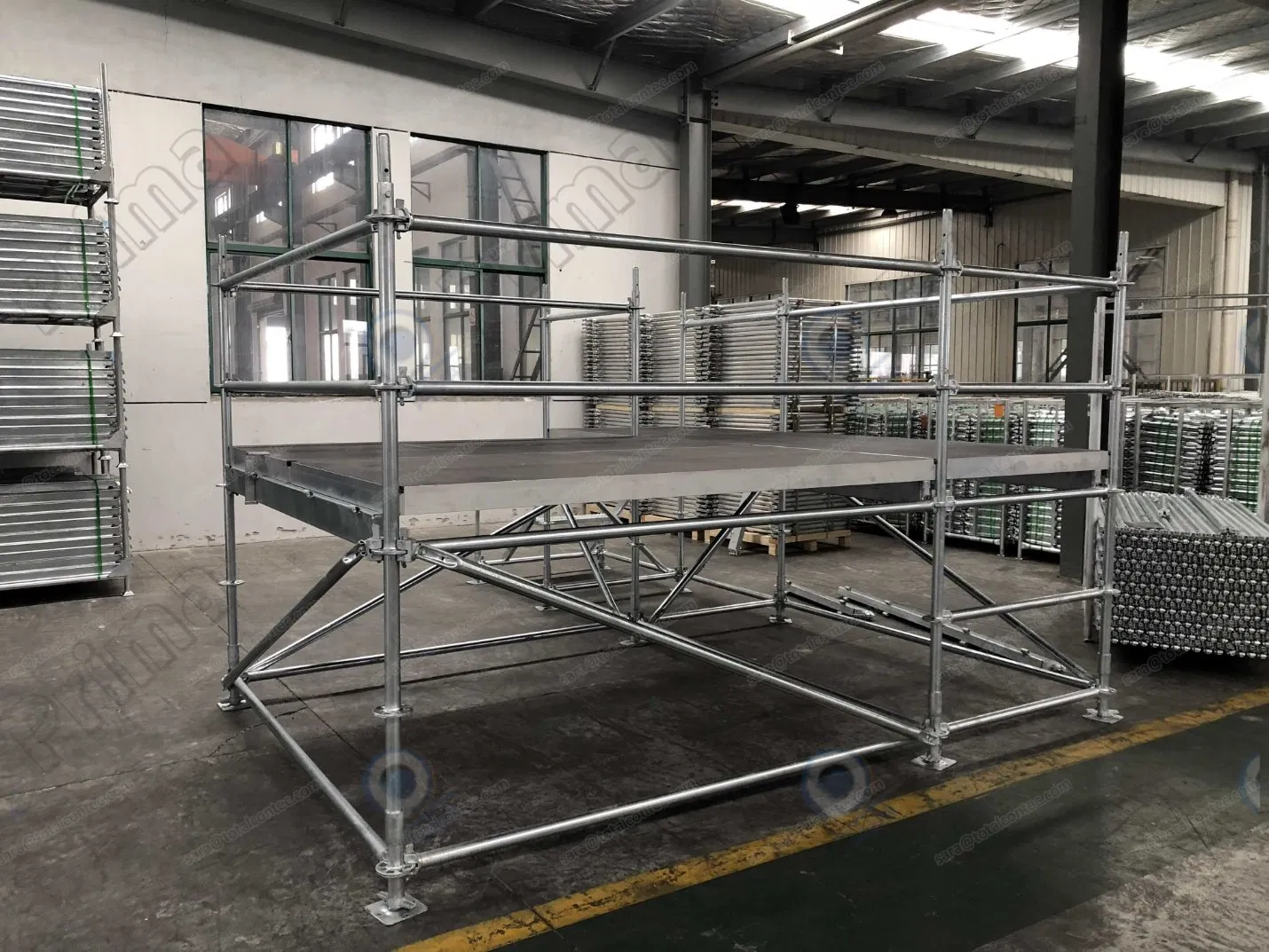 Prima Factory Price Rust-Resistant Galvanized Ringlock Scaffold