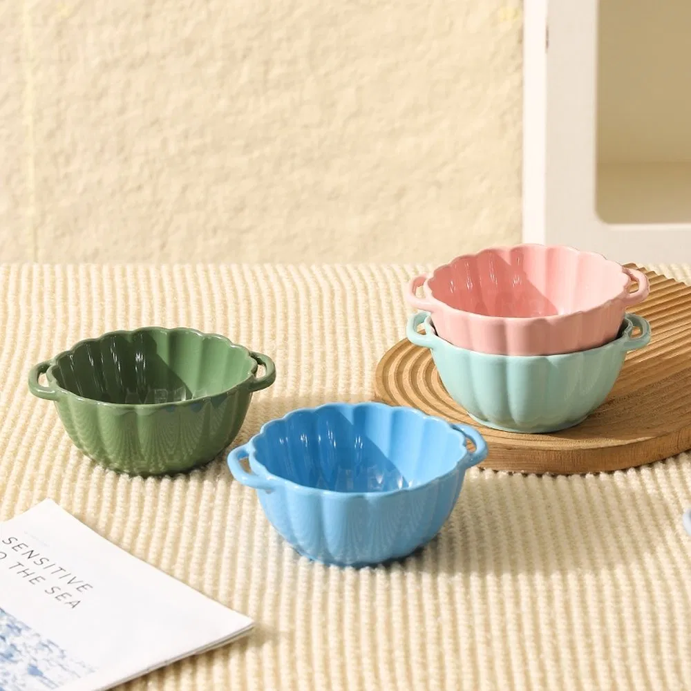 Strong Load Bearing Capacity High Hardness Ceramic Bowl for Restaurants