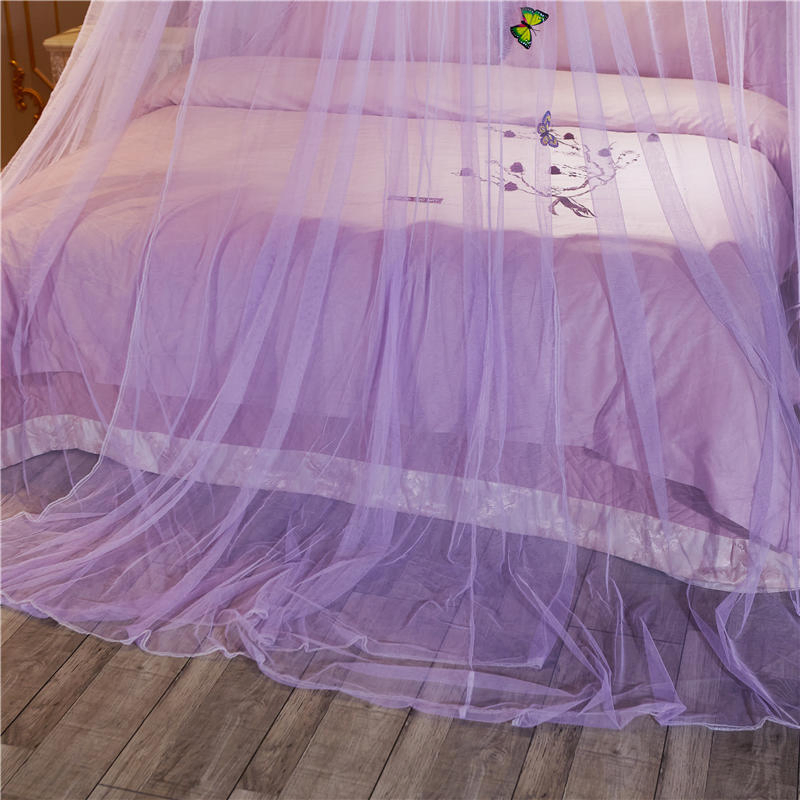 Bed Netting Princess Hanging Round Canopy Comfy Student Dome Mosquito Net