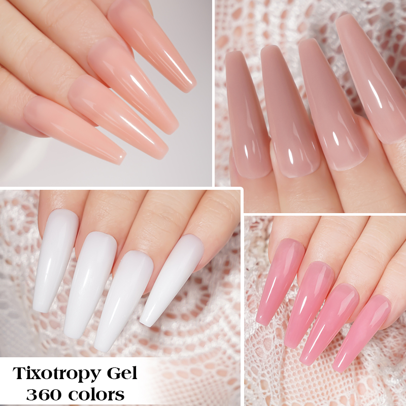 R S Nail 2025 Hot Sale Builder Nail Gel Supplier Thixotropy Extension High End UV Gel Nail Polish