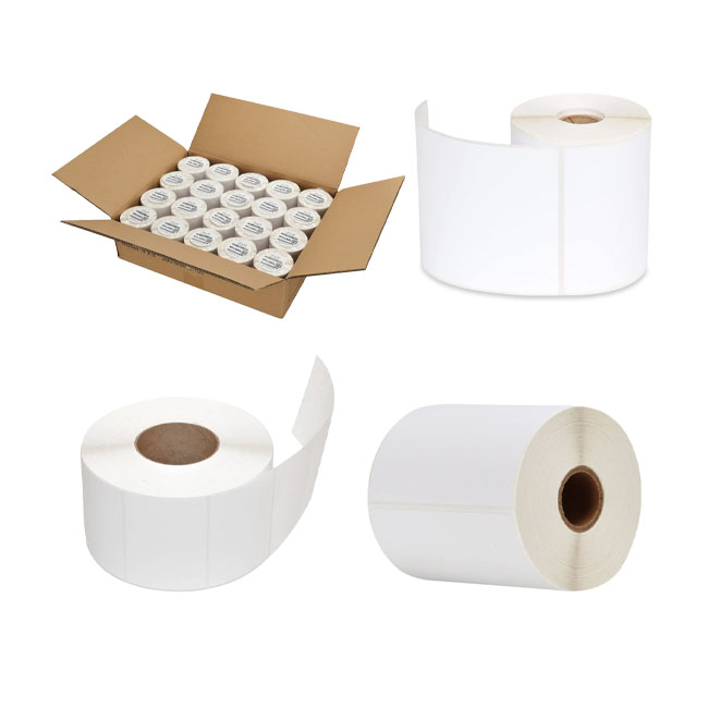 Self-Adhesive Raw Material Pre-Printed Direct Thermal Printing Label Sticker