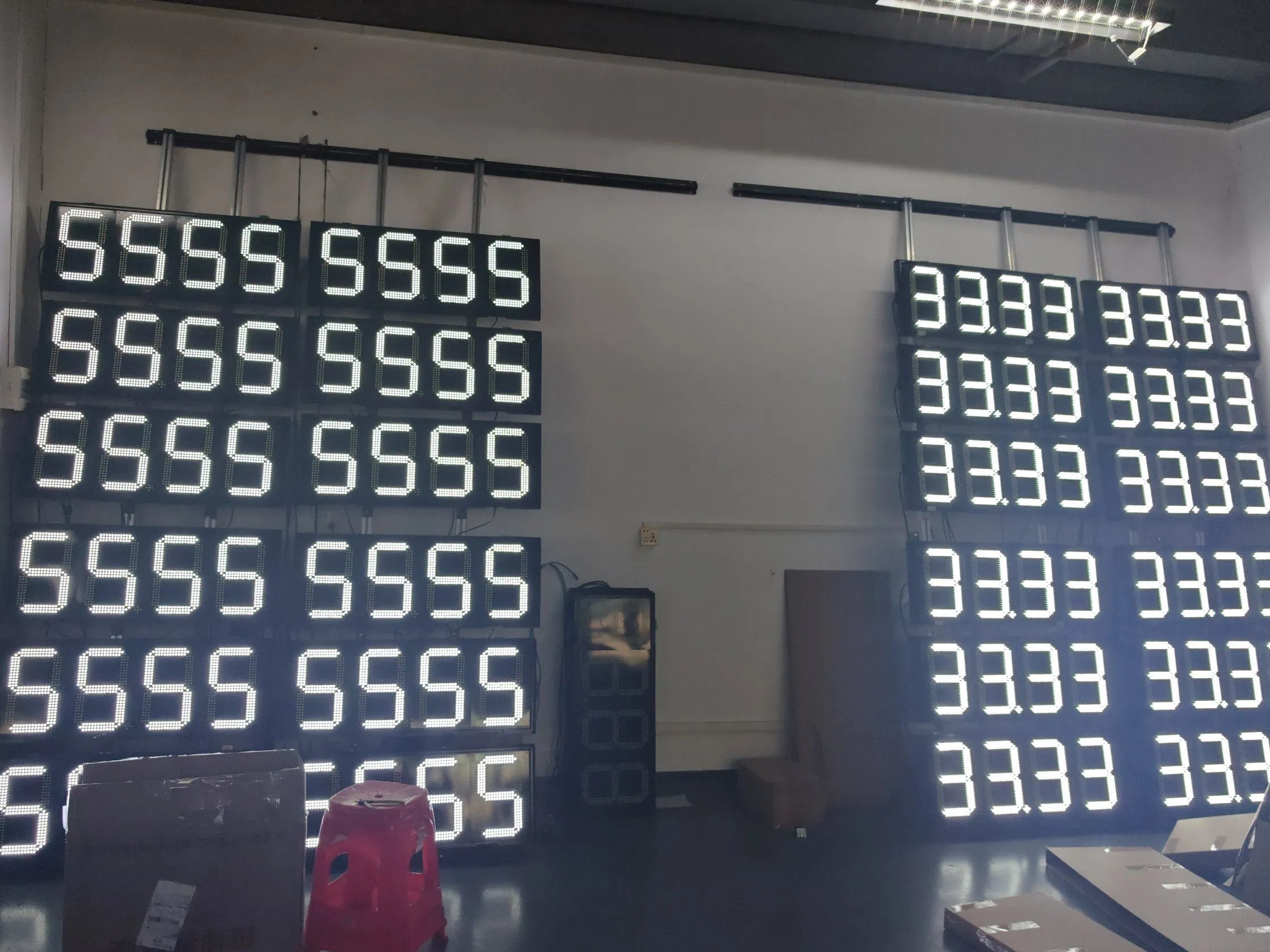 12inch 7 Segment LED Display Petrol Station LED Signs LED Digital Petrol Station Gas Price Displays