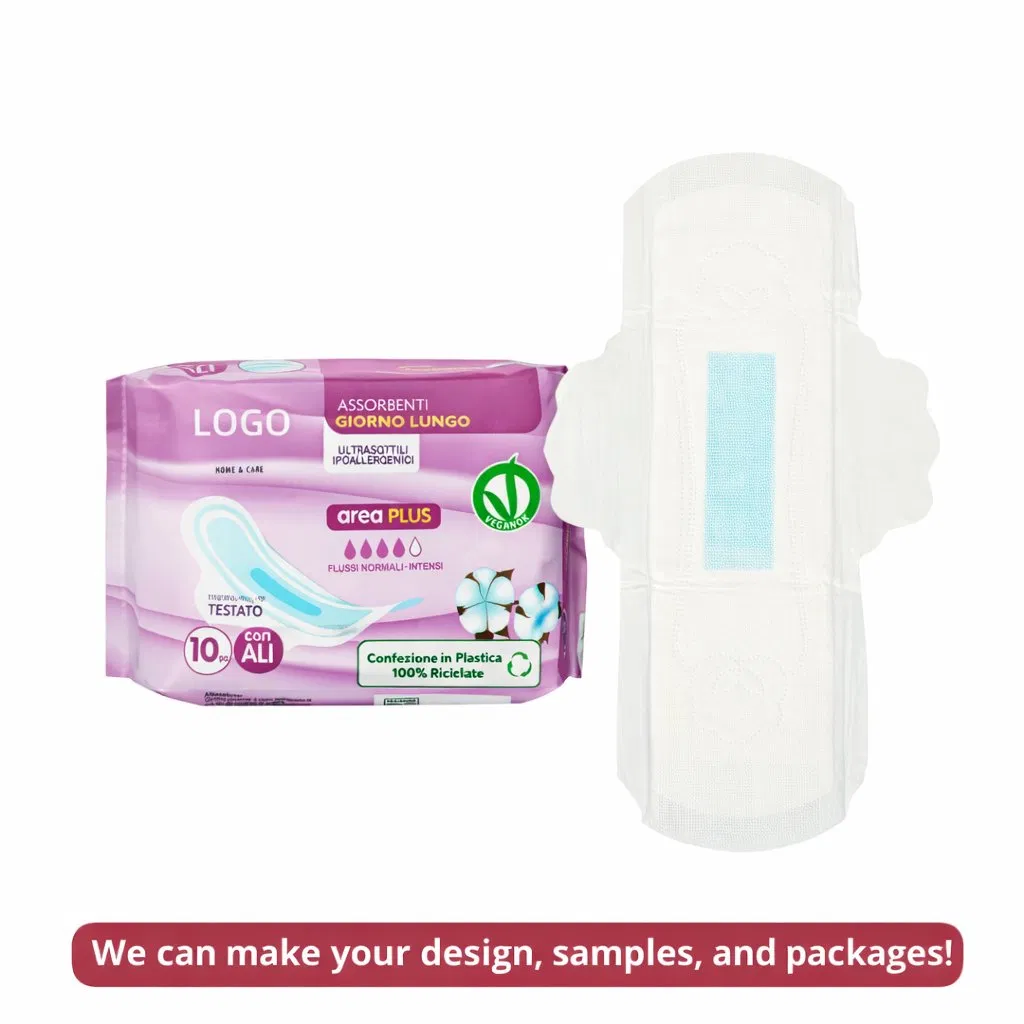 Free Samples High Absorbency Sanitary Pads Anion Sanitary Napkin