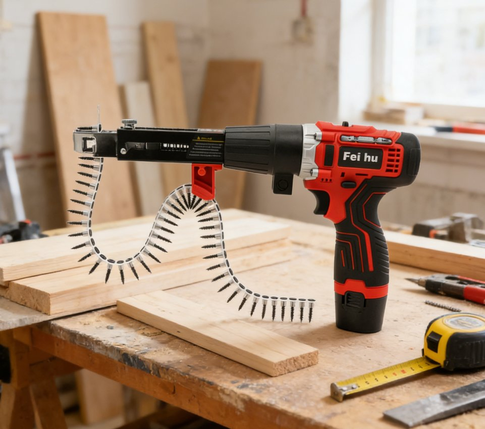 Cordless Tool Electric Drill Combo for Household Nail Gun for Concrete Wall