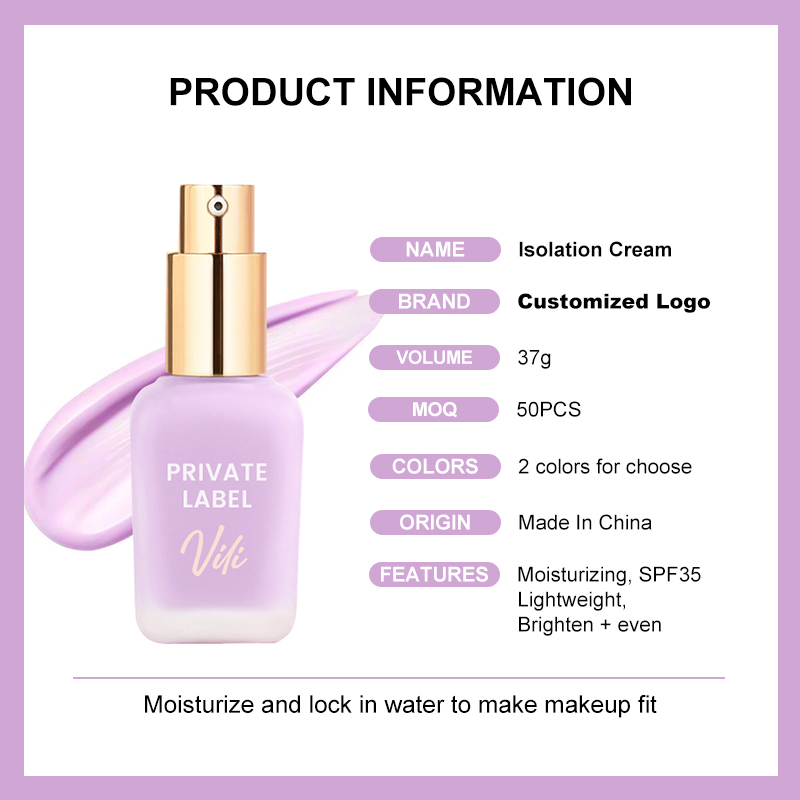 Makeup Factory Waterproof Isolation Cream for Face