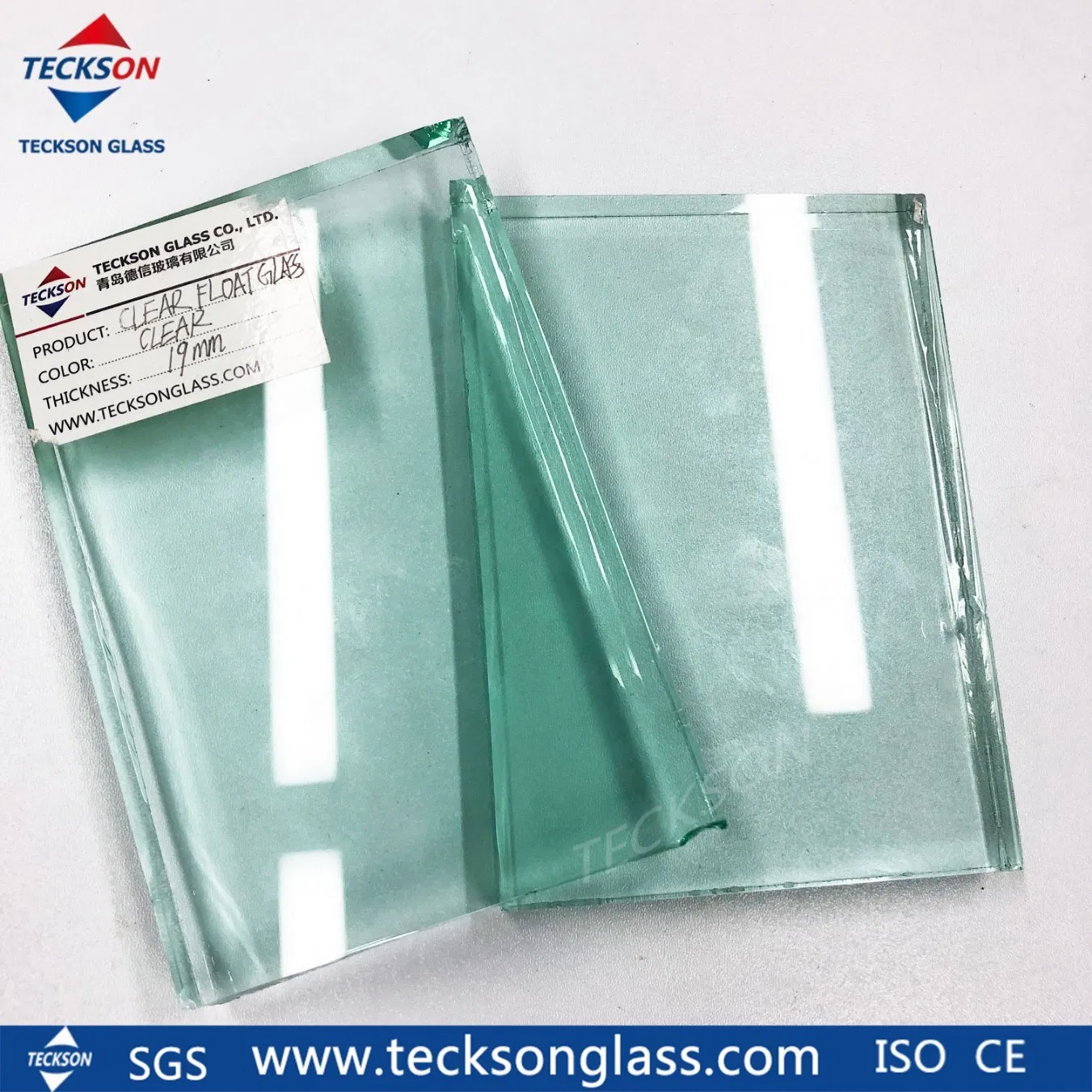 Wholesale 19mm Clear Float Crystal Glass for Building