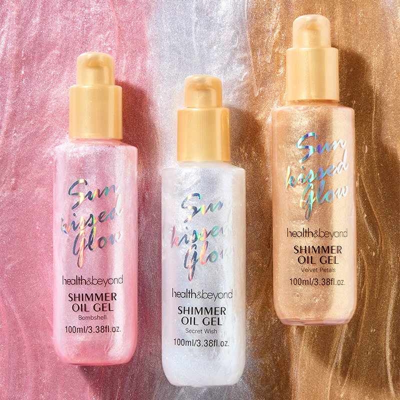 Portable Noursher Mini Body Lotion Mist 100ml Shimmer Shower Gel Travel Set