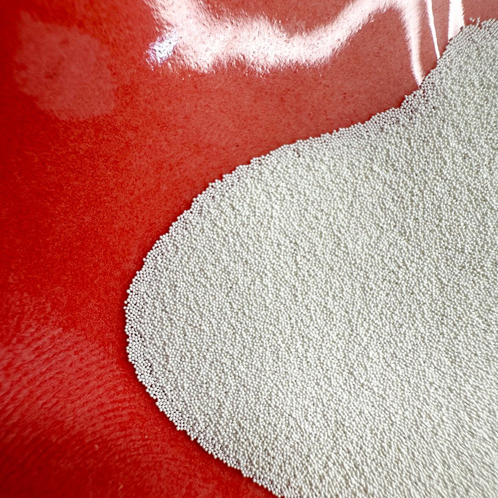 Дробеструйная крошка из силиката циркония высокой твердости