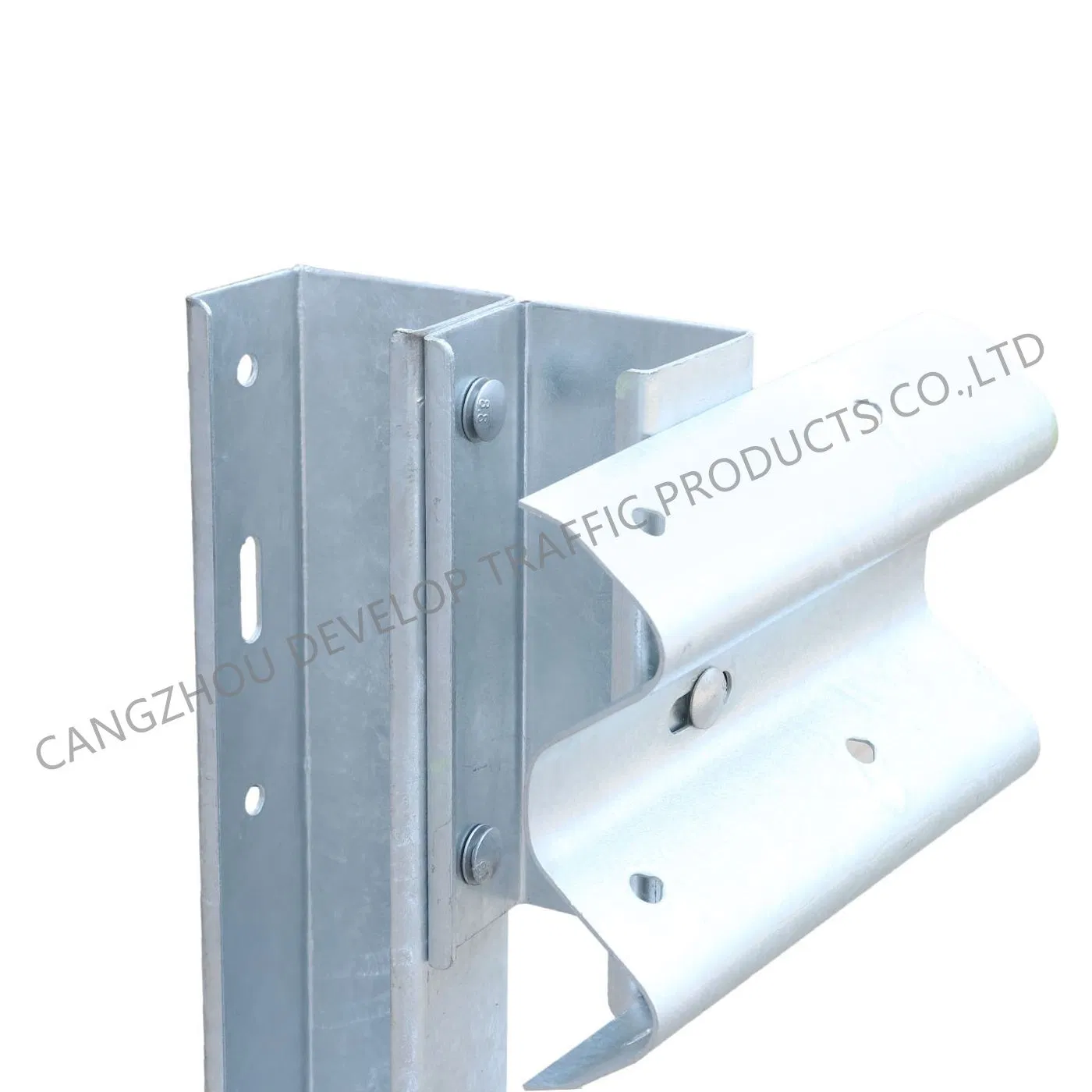 OEM Road Safety W Beam Steel Galvanized Highway Guard Rail Guardrail C Post