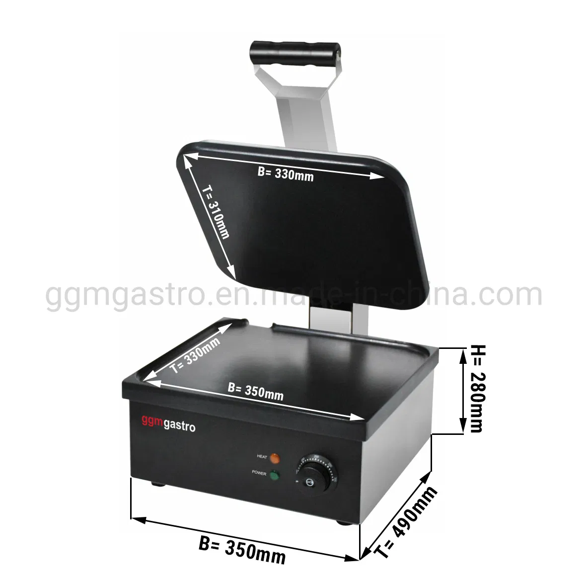 Counter Top Panini Folding Contact Sandwich Grill Press Maker Electric BBQ Griddle