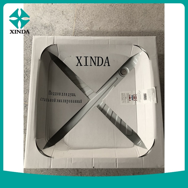 Угловая акриловая ванна с гидромассажем