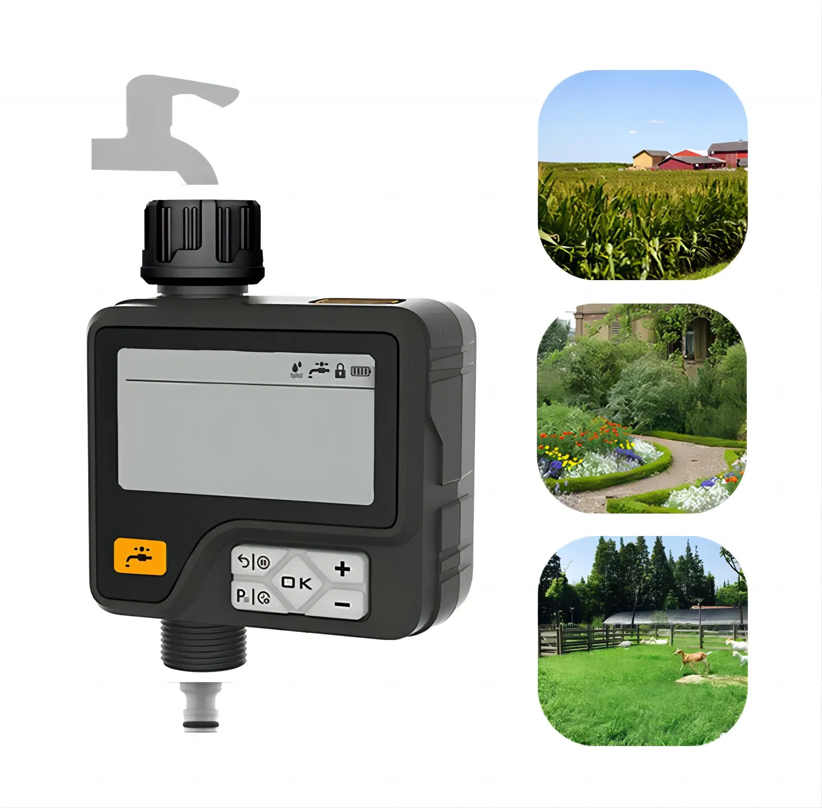 Garden Faucet Timer Latching 6V DC Water Irrigation Solenoid Valve