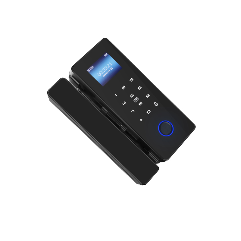 Water Proof Bluetooth Fingerprint Password Unlock Glass Door Smart Lock