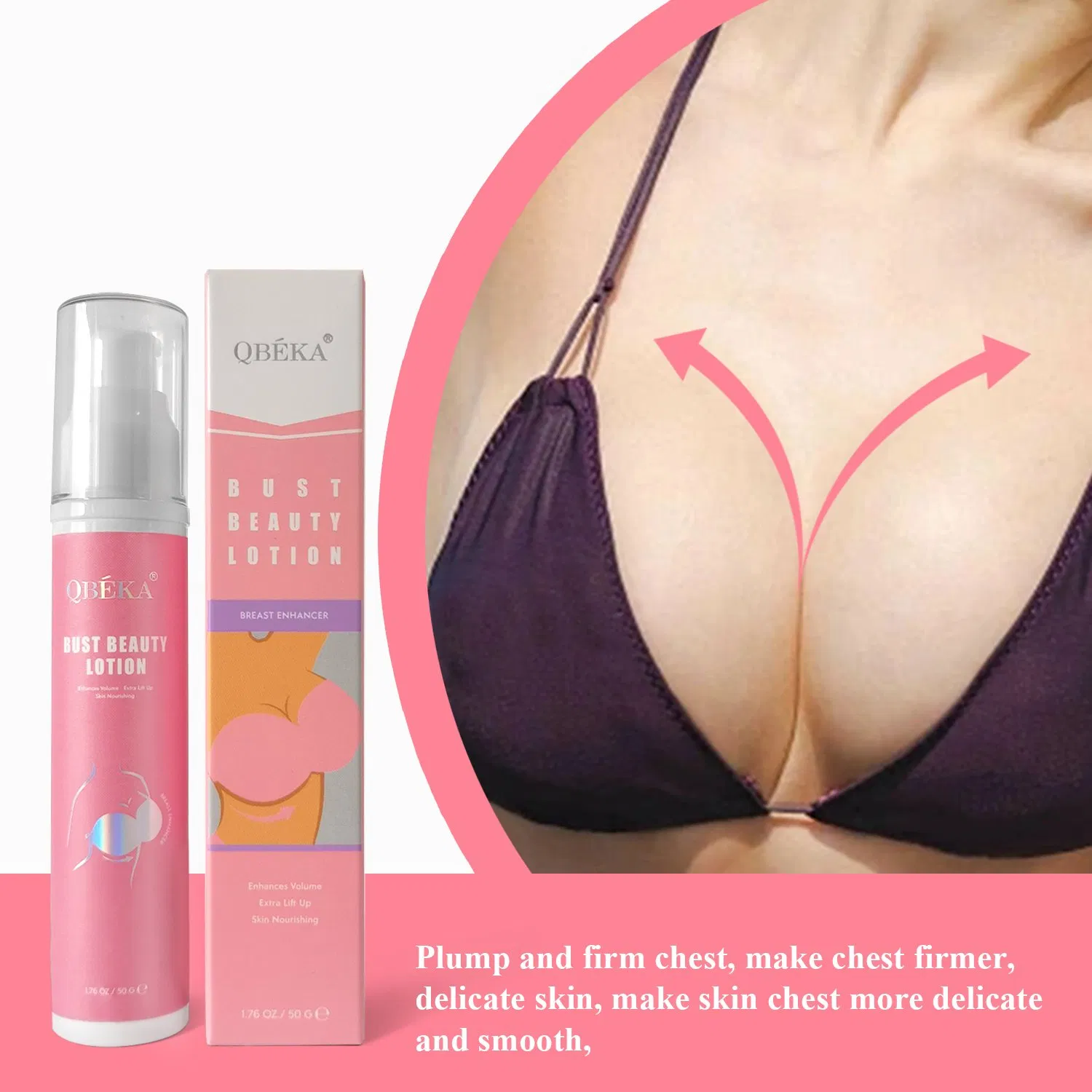 Qbeka Bust Firming Lifting Beauty Lotion