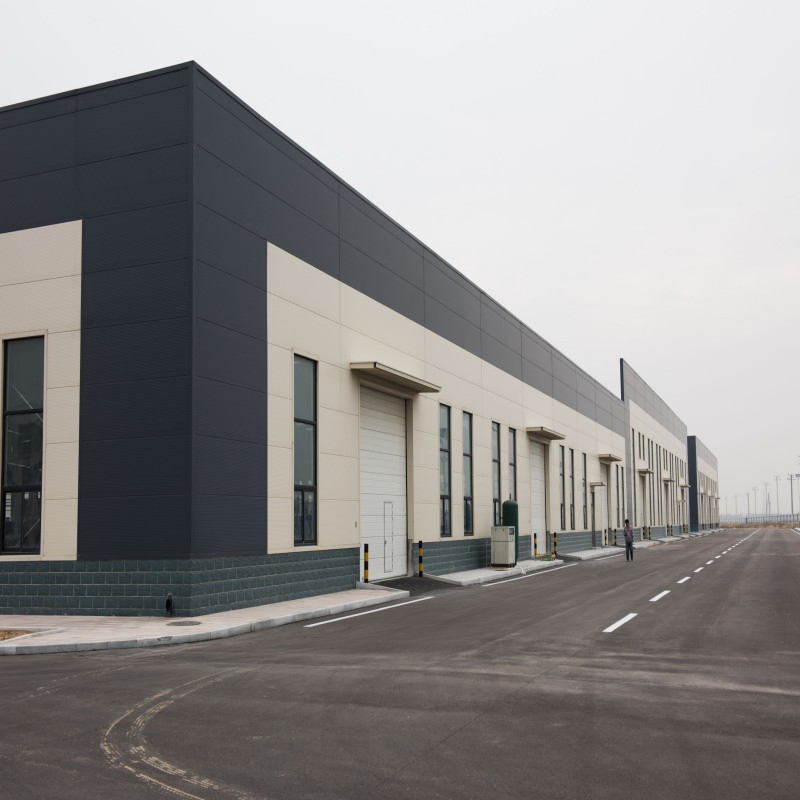Jedha Pre Fabrication Galvanized I Beam Building Steel Column Warehouse Building