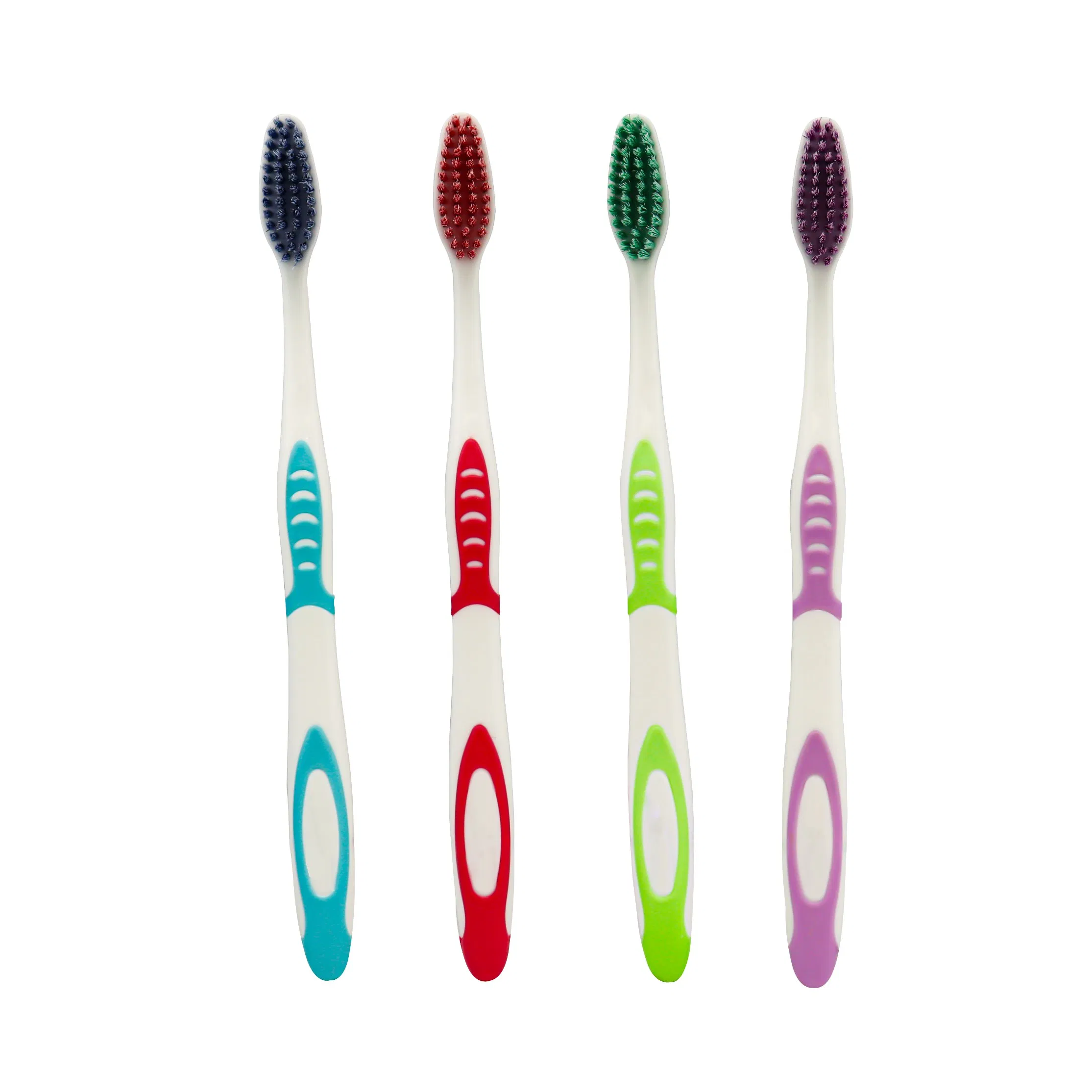 High Quality Plastic Adult Toothbrush Colorful Tooth Brushes Clean The Mouth