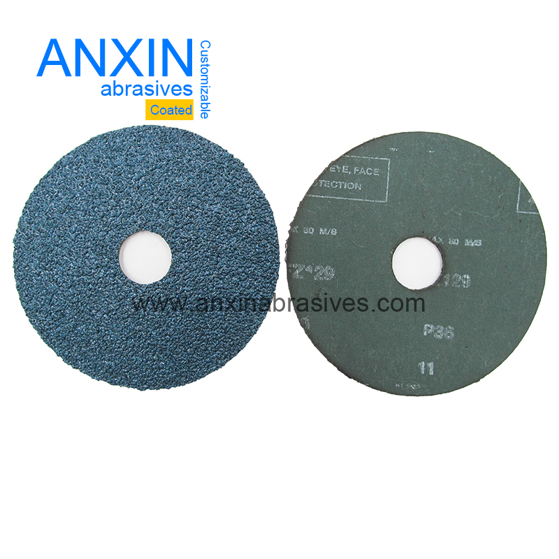 Abrasive Disc Zirconia Fiber Disc with Cross Slot Optional