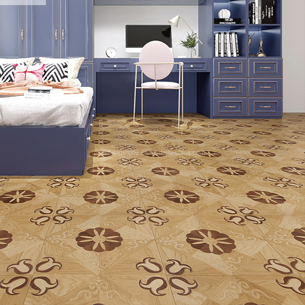 Custom Made Lobby Wooden Floor Art Parquet Flooring