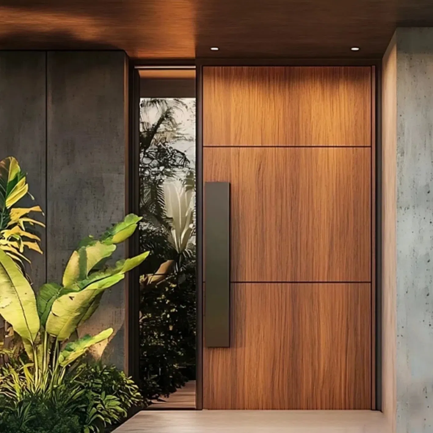 Cheap Modern Waterproof High Safety Metal Exterior Entry Security Door