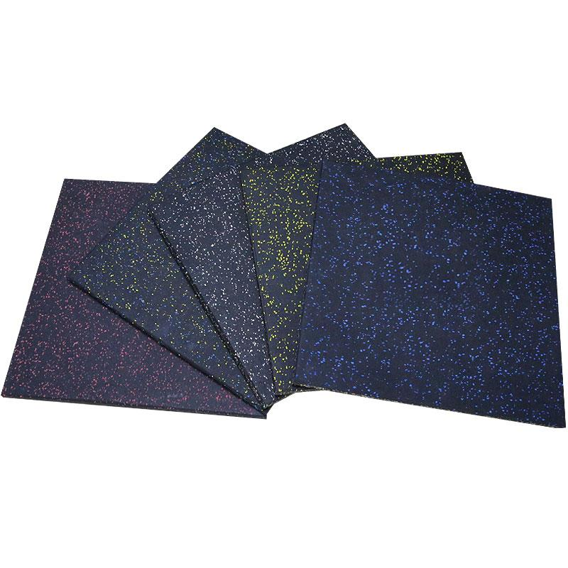 Commercial Rubber Floor Mat Sports Rubber Flooring Gym Rubber Flooring Thickened Shock-Absorbing Anti-Smashing Cushion Mat