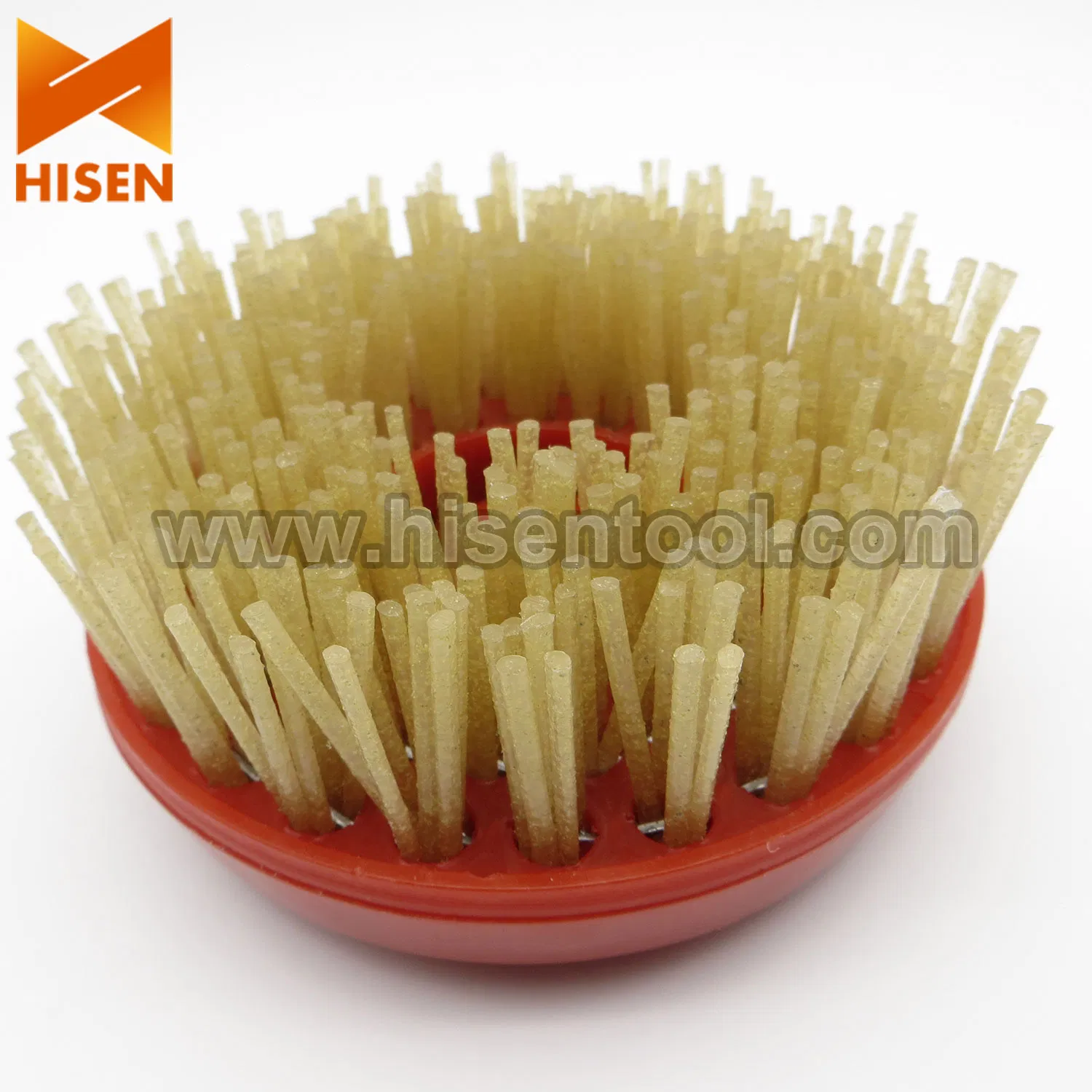 130mm Economic Diamond Round Abrasive Brush with M14 Connection for Stone Processing