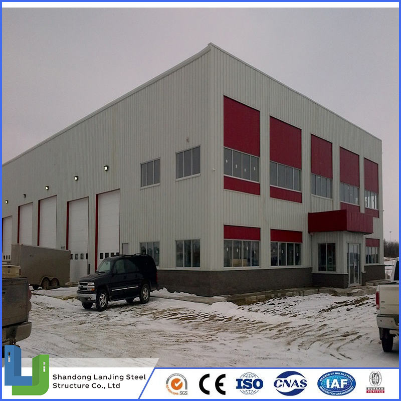 Anti-Earthquake Strong Durable Clear Span Good Quality Steel Structure Buildings with Mazzanine Floors