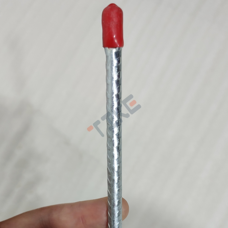 Ribbed Galvanised Steel Spiral Rod Plant Supports