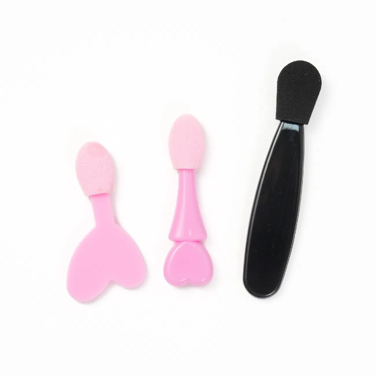 Pink Private Plastic Portable Eyelash Brush with Certification